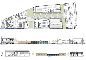 STUDIO di FATTIBILITA’ ex area “SMEG” - Guastalla (R.E.) (edificio commerciale, parcheggio multipiani, supermercato e cinema multisala)